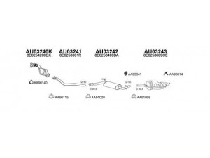 VENEPORTE 030048 išmetimo sistema 
 Išmetimo sistema -> Išmetimo sistema, visa