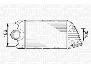 MAGNETI MARELLI 351319201810 tarpinis suslėgto oro aušintuvas, kompresorius
99711063970