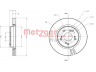 METZGER 6110584 stabdžių diskas 
 Dviratė transporto priemonės -> Stabdžių sistema -> Stabdžių diskai / priedai
45251-T1E-G00, 45251-T1E-G01, 45251SWWG01