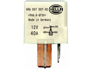 HELLA 4RA 007 507-021 relė, kaitinimo žvakių sistema 
 Elektros įranga -> Relė
357 911 253, 357 911 253, 357 911 253