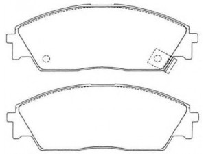 AISIN ASN-226 stabdžių trinkelių rinkinys, diskinis stabdys
45022SF1000, 45022SF1010, 45022SF1020