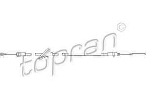 TOPRAN 501 087 trosas, neautomatinė transmisija 
 Transmisija -> Neautomatinė pavarų dėžė -> Transmisijos valdymas
1 218 349, 2516 1 218 349