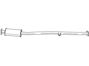 AKS DASIS SG75403 vidurinis duslintuvas