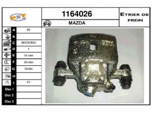 SNRA 1164026 stabdžių apkaba 
 Dviratė transporto priemonės -> Stabdžių sistema -> Stabdžių apkaba / priedai
GG2933980