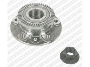 SNR R153.19 rato guolio komplektas 
 Ašies montavimas/vairavimo mechanizmas/ratai -> Rato stebulė/montavimas -> Rato guolis
1603194, 326180, 326181, 90486467