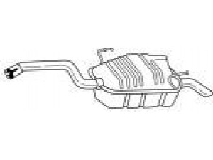 AKS DASIS SG20687 galinis duslintuvas