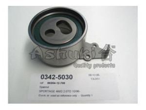 ASHUKI 0342-5030 įtempiklio skriemulys, paskirstymo diržas 
 Techninės priežiūros dalys -> Papildomas remontas
0K054-12-700, 0K054-12-700A, 1 987 949 249/BOSCH