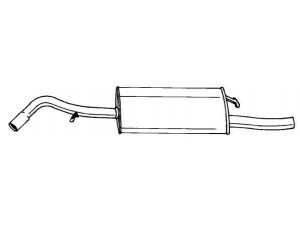 AKS DASIS SG25695 galinis duslintuvas