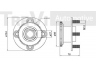TREVI AUTOMOTIVE WB1737 rato guolio komplektas 
 Ašies montavimas/vairavimo mechanizmas/ratai -> Rato stebulė/montavimas -> Rato guolis
432005F617