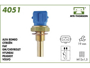 MTE-THOMSON 4051 siuntimo blokas, alyvos temperatūra; siuntimo blokas, aušinimo skysčio temperatūra; siuntimo blokas, aušinimo skysčio temperatūra; siuntimo blokas, aušinimo skysčio temperatūra 
 Elektros įranga -> Jutikliai
13621284397, 13621357414, 13621401945