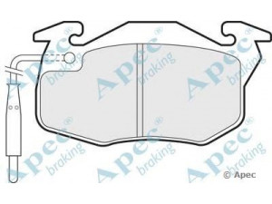 APEC braking PAD713 stabdžių trinkelių rinkinys, diskinis stabdys 
 Techninės priežiūros dalys -> Papildomas remontas
95659340, 95659616, 95666970, 425091