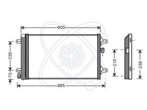 ELECTRO AUTO 30G0004 kondensatorius, oro kondicionierius
1108838, 1145777, 1253753, 1317045