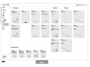 DINEX 147020011 išmetimo sistema 
 Išmetimo sistema -> Išmetimo sistema, visa