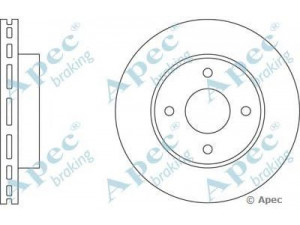 APEC braking DSK604 stabdžių diskas 
 Dviratė transporto priemonės -> Stabdžių sistema -> Stabdžių diskai / priedai
1169974, 1638879, 1644831, 5022664