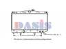 AKS DASIS 211410N radiatorius, variklio aušinimas 
 Aušinimo sistema -> Radiatorius/alyvos aušintuvas -> Radiatorius/dalys
1640011210, 1640015410