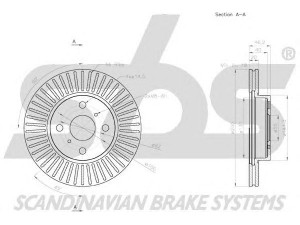 sbs 18153145134 stabdžių diskas 
 Stabdžių sistema -> Diskinis stabdys -> Stabdžių diskas
4351274010