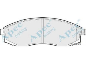 APEC braking PAD1219 stabdžių trinkelių rinkinys, diskinis stabdys 
 Techninės priežiūros dalys -> Papildomas remontas
4106038U90, 410603L190