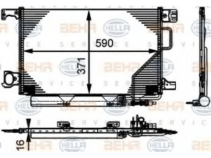 HELLA 8FC 351 317-501 kondensatorius, oro kondicionierius 
 Oro kondicionavimas -> Kondensatorius
203 500 08 54, A 203 500 08 54