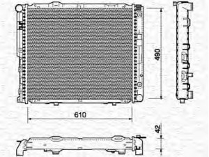 MAGNETI MARELLI 350213744000 radiatorius, variklio aušinimas 
 Aušinimo sistema -> Radiatorius/alyvos aušintuvas -> Radiatorius/dalys
1245000002, 1245003103, 1245003203