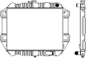 SAKURA  Automotive 1111-0202 radiatorius, variklio aušinimas