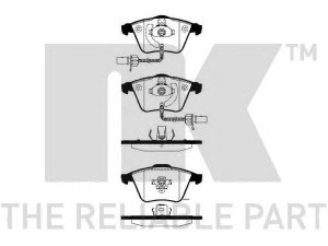 NK 224782 stabdžių trinkelių rinkinys, diskinis stabdys 
 Techninės priežiūros dalys -> Papildomas remontas
4E0698151F, 4F0698151A, 8E0698151C