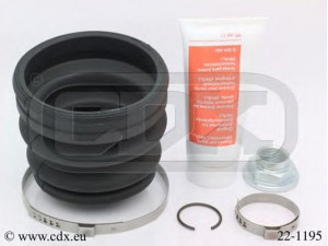 CDX 22-1195 gofruotoji membrana, kardaninis velenas 
 Ratų pavara -> Gofruotoji membrana