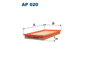 FILTRON AP020 oro filtras 
 Techninės priežiūros dalys -> Techninės priežiūros intervalai
224, 1444L1, 8944558380, 834250