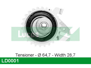 LUCAS ENGINE DRIVE LD0001 įtempiklio skriemulys, paskirstymo diržas
55192239, 60596372, 60812718