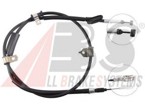 A.B.S. K15708 trosas, stovėjimo stabdys 
 Stabdžių sistema -> Valdymo svirtys/trosai
47510-SE0-932, GVC902383, SPB 101040