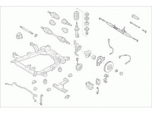 ZF Parts OPEL-ASTRA-FZ021 vairavimo mechanizmas; rato pakaba 
 Ašies montavimas/vairavimo mechanizmas/ratai -> Prekių paieška pagal schemą