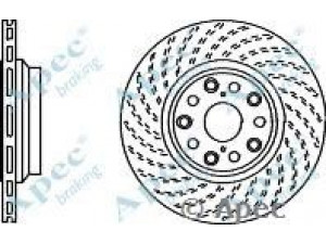 APEC braking DSK2831 stabdžių diskas 
 Dviratė transporto priemonės -> Stabdžių sistema -> Stabdžių diskai / priedai
4243150100