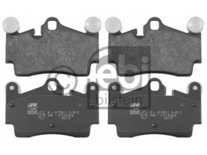 FEBI BILSTEIN 16461 stabdžių trinkelių rinkinys, diskinis stabdys
955 352 939 00, 955 352 939 01