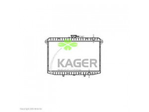 KAGER 31-0258 radiatorius, variklio aušinimas 
 Aušinimo sistema -> Radiatorius/alyvos aušintuvas -> Radiatorius/dalys
1953240, 214100F521