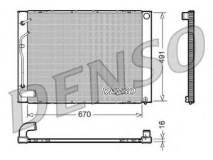 DENSO DRM50054 radiatorius, variklio aušinimas
160410A390