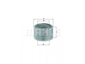 KNECHT LX 718 oro filtras 
 Filtrai -> Oro filtras
13 72 1 342 355, 13711342354, 13721342355
