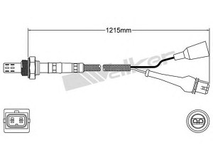 WALKER PRODUCTS 250-23048 lambda jutiklis 
 Išmetimo sistema -> Lambda jutiklis
60808457, 034 906 265 F, 077 906 265 F