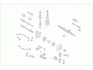 SACHS FORD-KA-FS004 vairavimo mechanizmas; rato pakaba 
 Vairavimas -> Prekių paieška pagal schemą