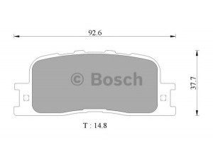 BOSCH 0 986 AB2 774 stabdžių trinkelių rinkinys, diskinis stabdys 
 Techninės priežiūros dalys -> Papildomas remontas
04466 33170, 04466 21010, 04466 33090