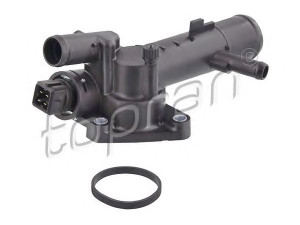 TOPRAN 700 570 termostatas, aušinimo skystis 
 Aušinimo sistema -> Termostatas/tarpiklis -> Thermostat
1106 0BN 700, 1106 100 QAG, 8200 039 885