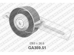 SNR GA359.51 įtempiklio skriemulys, V formos rumbuotas diržas 
 Diržinė pavara -> V formos rumbuotas diržas/komplektas -> Įtempiklio skriemulys
6453-S5, 96222692, 96222693, 96287841