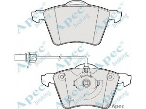 APEC braking PAD2009 stabdžių trinkelių rinkinys, diskinis stabdys 
 Techninės priežiūros dalys -> Papildomas remontas