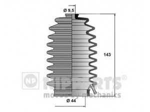 NIPPARTS J2844002 gofruotoji membrana, vairavimas 
 Vairavimas -> Gofruotoji membrana/sandarinimai
53534-S50-003, 53534-SL4-J01, 53534-SR3-A52
