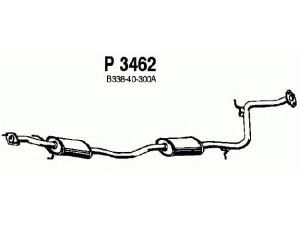 FENNO P3462 vidurinis duslintuvas 
 Išmetimo sistema -> Duslintuvas
B338-40-300, B338-40-300A