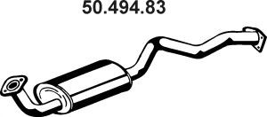 EBERSPÄCHER 50.494.83 galinis duslintuvas 
 Išmetimo sistema -> Duslintuvas
MR 204856
