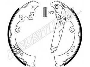 TRUSTING 115.317 stabdžių trinkelių komplektas 
 Techninės priežiūros dalys -> Papildomas remontas
044950K070, 044950K120