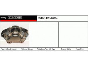 DELCO REMY DC80285 stabdžių apkaba 
 Dviratė transporto priemonės -> Stabdžių sistema -> Stabdžių apkaba / priedai
1 473 924, 6025210