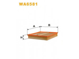 WIX FILTERS WA6581 oro filtras 
 Techninės priežiūros dalys -> Techninės priežiūros intervalai
6030940404, PC1112