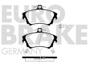 EUROBRAKE 5502224822 stabdžių trinkelių rinkinys, diskinis stabdys 
 Techninės priežiūros dalys -> Papildomas remontas
30623259, 30630555, 30630612, 30769199