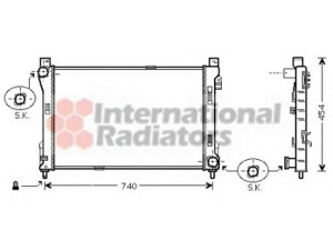 VAN WEZEL 30002288 radiatorius, variklio aušinimas 
 Aušinimo sistema -> Radiatorius/alyvos aušintuvas -> Radiatorius/dalys
2035000303, 2035000403, 2035000603