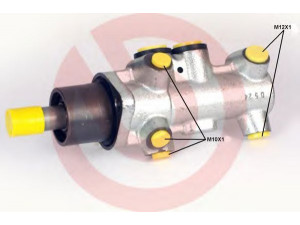 BREMBO M 68 010 pagrindinis cilindras, stabdžiai 
 Stabdžių sistema -> Pagrindinis stabdžių cilindras
7701205784, 0204123410, F026003410